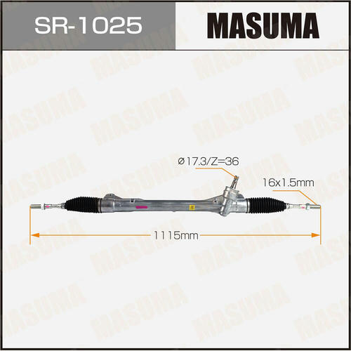 Рейка рулевая MASUMA (левый руль), SR-1025