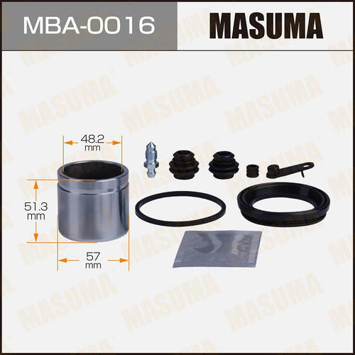 Ремкомплект тормозного суппорта с поршнем d-57 MASUMA, MBA-0016