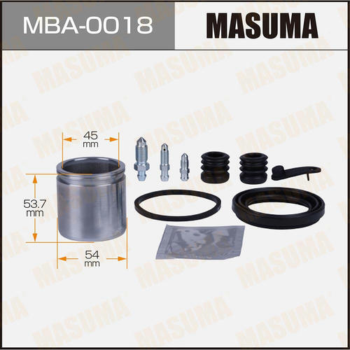 Ремкомплект тормозного суппорта с поршнем d-54 MASUMA, MBA-0018
