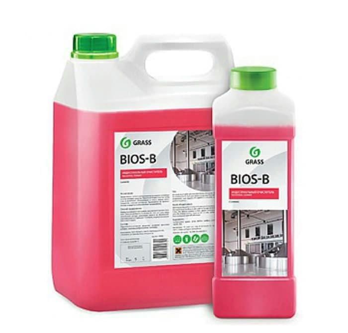 Чистящее средство для очистки и обезжиривания различных поверхностей GRASS Bios B , канистра 5,5 кг