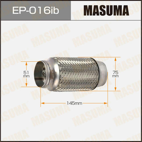 Гофра глушителя Masuma Innerbraid 51x145, EP-016ib