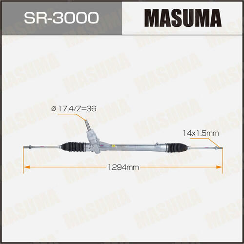 Рейка рулевая MASUMA (правый руль), SR-3000