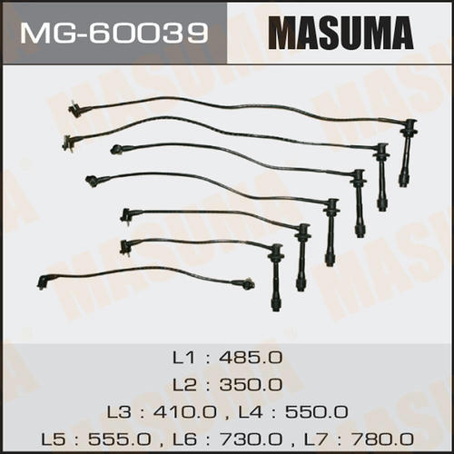 Провода высоковольтные (комплект) Masuma, MG-60039