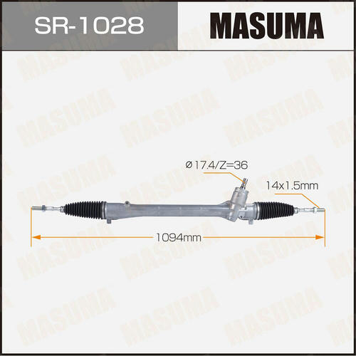 Рейка рулевая MASUMA (левый руль), SR-1028