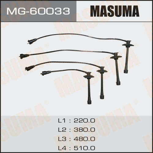 Провода высоковольтные (комплект) Masuma, MG-60033