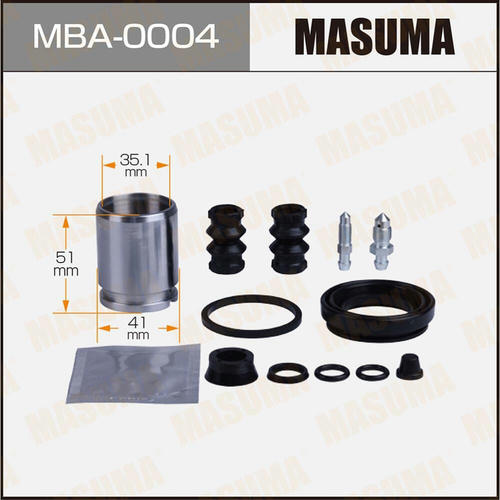 Ремкомплект тормозного суппорта с поршнем d-41 MASUMA, MBA-0004