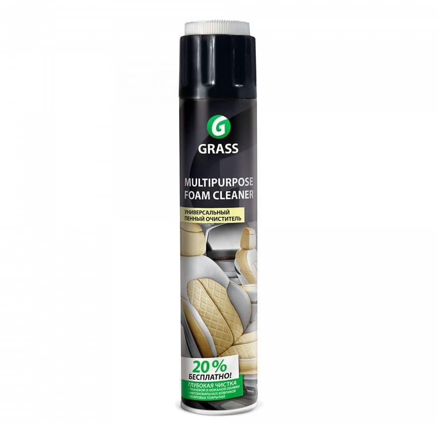 Очиститель салона пенный Multipurpose Froam Cleaner аэрозоль GRASS 750 мл
