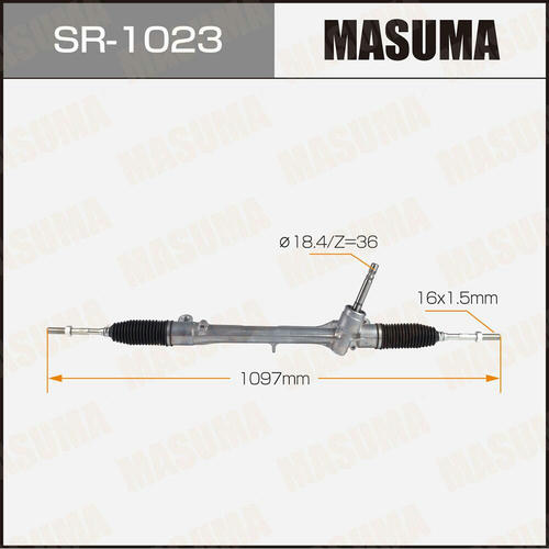 Рейка рулевая MASUMA (левый руль), SR-1023