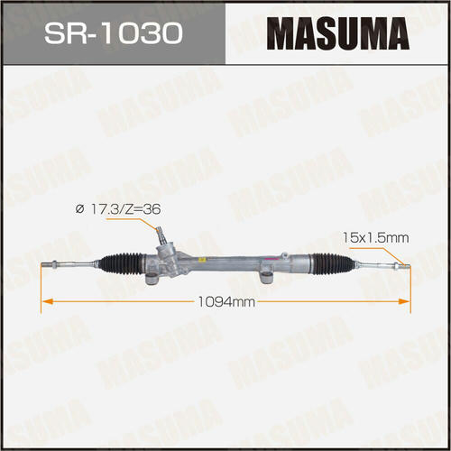Рейка рулевая MASUMA (правый руль), SR-1030