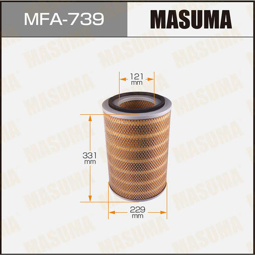 Фильтр воздушный Masuma, MFA-739