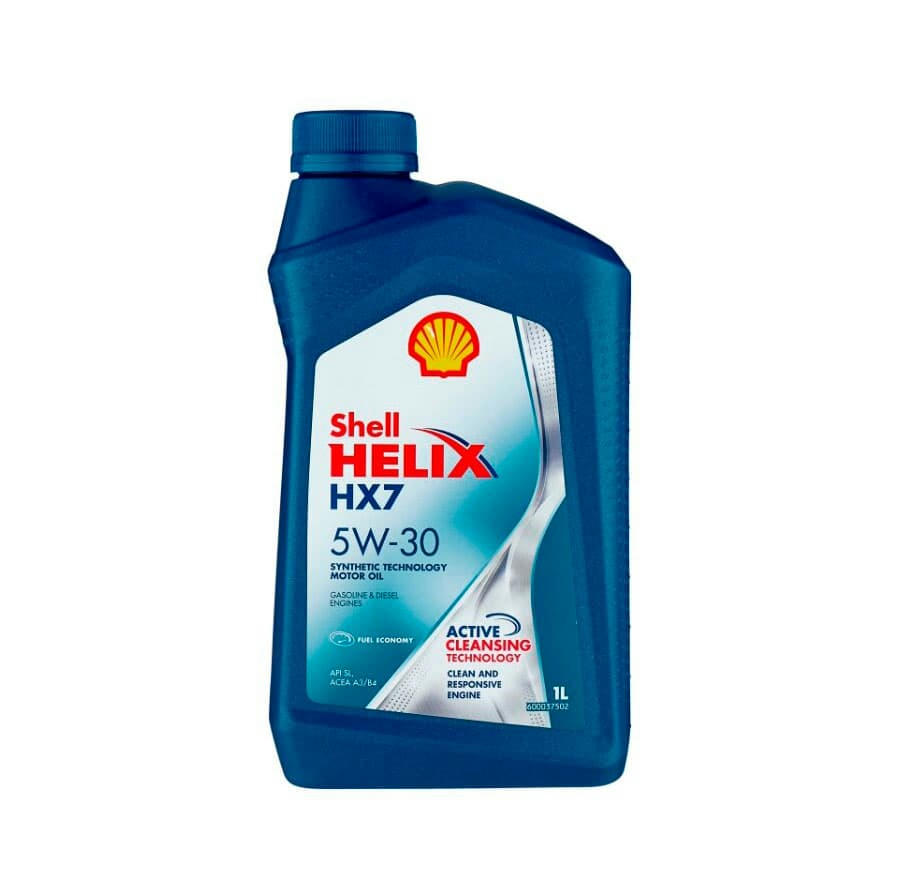 Масло моторное Shell Helix HX7 5W30 полусинтетическое 1л 550046376