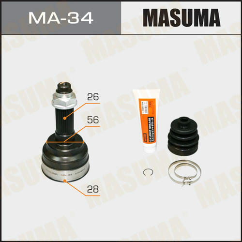 ШРУС наружный Masuma , MA-34