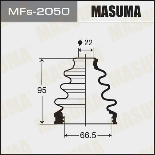 Пыльник ШРУСа Masuma (силикон), MFs-2050