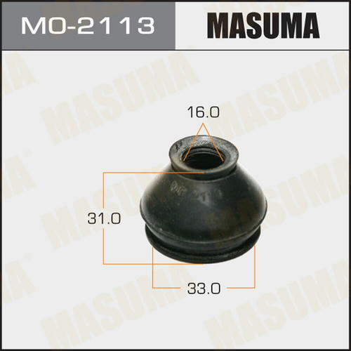 Пыльник шарового шарнира Masuma 16х33х31 уп. 10шт, MO-2113