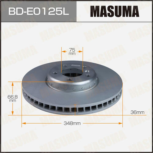 Диски тормозные Masuma LH, BD-E0125L