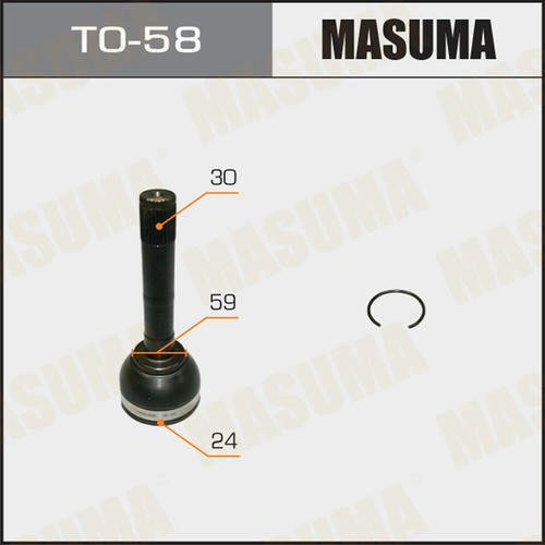 ШРУС наружный Masuma , TO-58