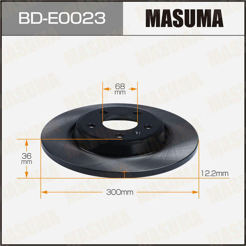 Диск тормозной Masuma, BD-E0023
