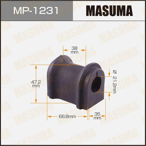 Втулка стабилизатора Masuma, MP-1231