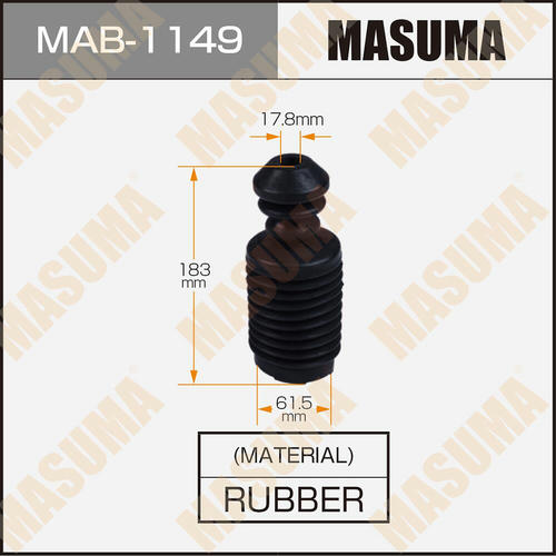 Пыльник амортизатора Masuma (резина), MAB-1149