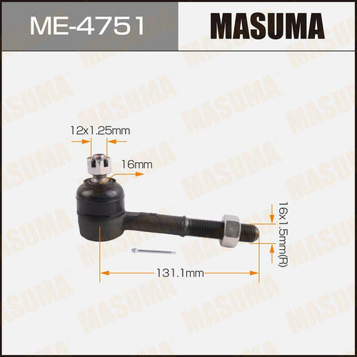 Наконечник рулевой Masuma, ME-4751