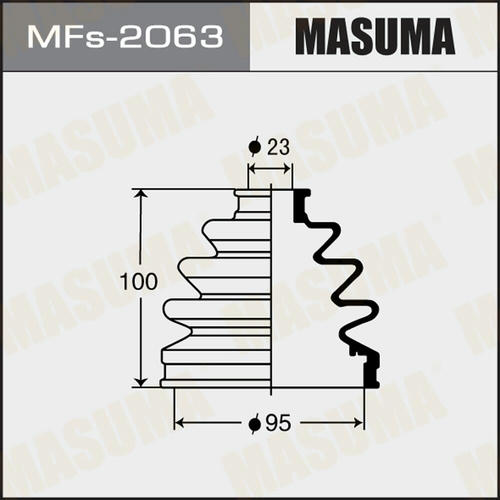 Пыльник ШРУСа Masuma (силикон), MFs-2063