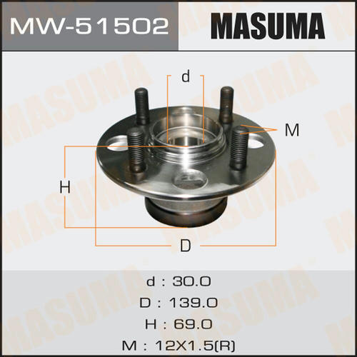 Ступичный узел Masuma, MW-51502