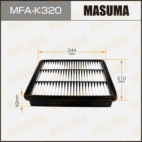 Фильтр воздушный Masuma, MFA-K320