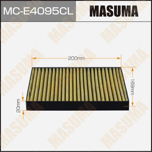 Фильтр салонный Masuma угольный, MC-E4095CL