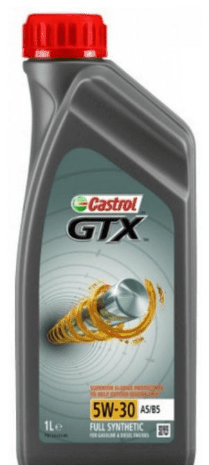 Масло моторное Castrol GTX A5B5 5W30 синтетическое 1л артикул 15BE02