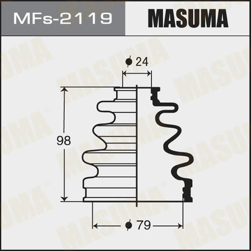 Пыльник ШРУСа Masuma (силикон), MFs-2119