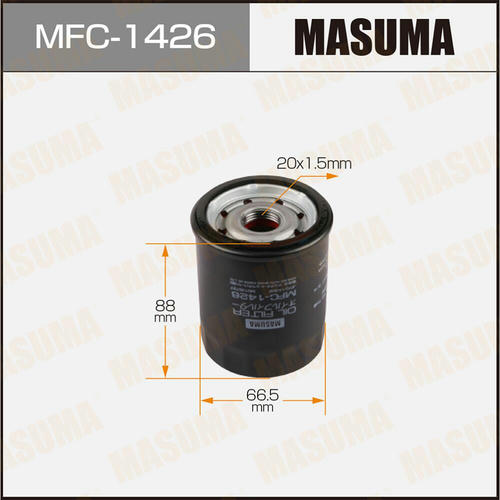 Фильтр масляный Masuma, MFC-1426
