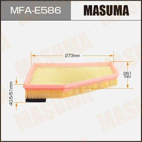 Фильтр воздушный Masuma, MFA-E586