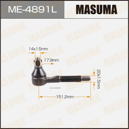 Наконечник рулевой Masuma, ME-4891L