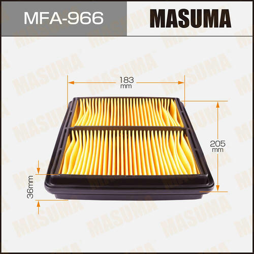 Фильтр воздушный Masuma, MFA-966