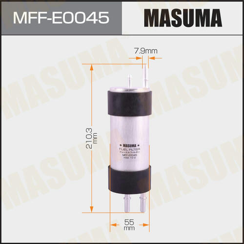 Фильтр топливный Masuma, MFF-E0045