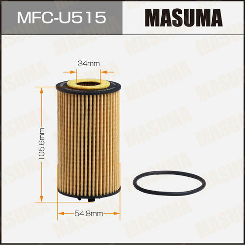 Фильтр масляный Masuma (вставка), MFC-U515