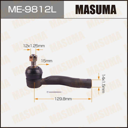 Наконечник рулевой Masuma, ME-9812L