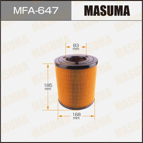 Фильтр воздушный Masuma, MFA-647