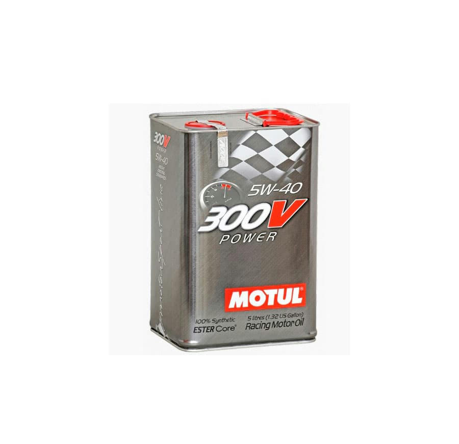 Масло моторное Motul 300V Power 5W40 синтетическое 5л 109518