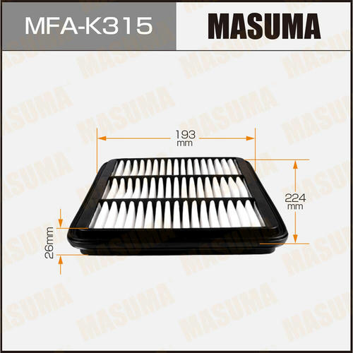 Фильтр воздушный Masuma, MFA-K315