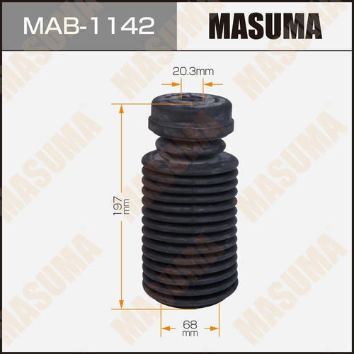 Пыльник амортизатора Masuma (резина), MAB-1142