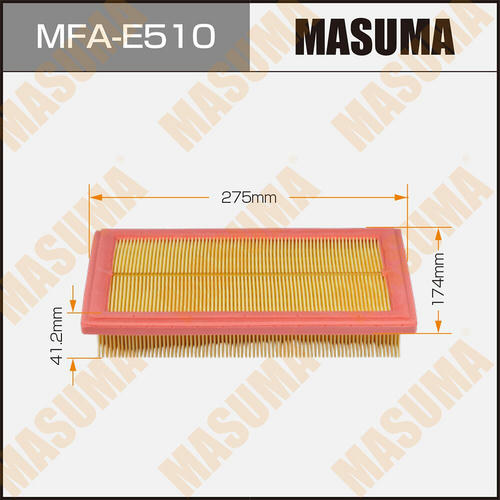 Фильтр воздушный Masuma, MFA-E510