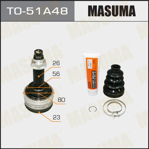 ШРУС наружный Masuma , TO-51A48