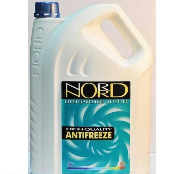 Антифриз NORD High Quality Antifreeze готовый -40C синий 5 кг артикул NSW20386