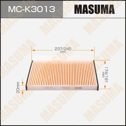 Фильтр салонный Masuma, MC-K3013