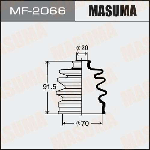 Пыльник ШРУСа Masuma (резина), MF-2066