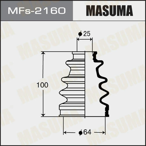 Пыльник ШРУСа Masuma (силикон), MFs-2160