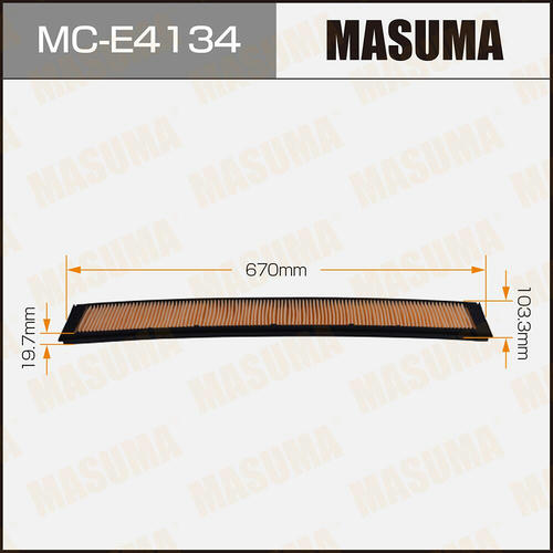 Фильтр салонный Masuma, MC-E4134