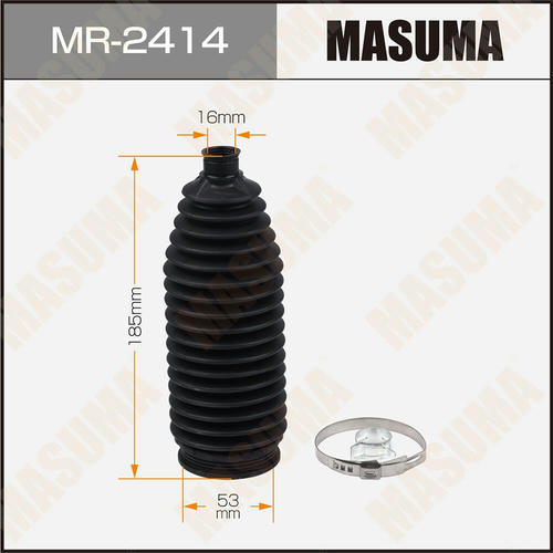 Пыльник рейки рулевой MASUMA (пластик), MR-2414