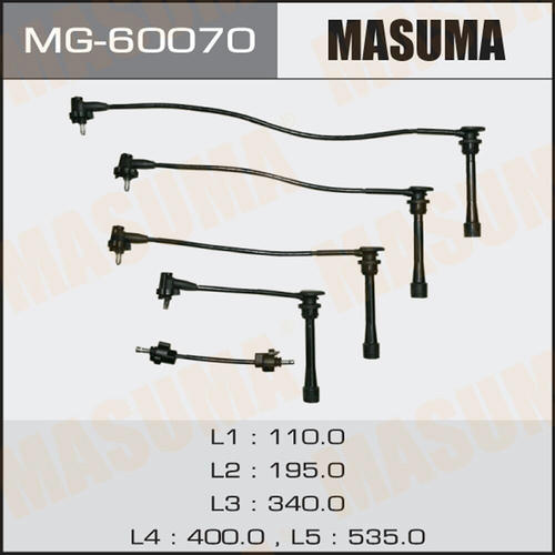Провода высоковольтные (комплект) Masuma, MG-60070